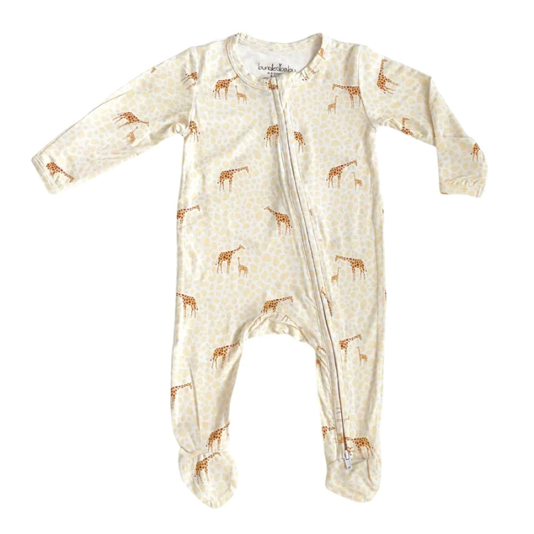 Dear Perli Zippered Footie-Dear Perli