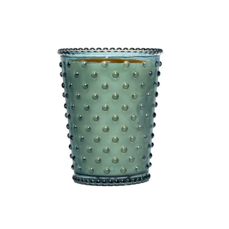Hobnail Glass Candle 16 oz
