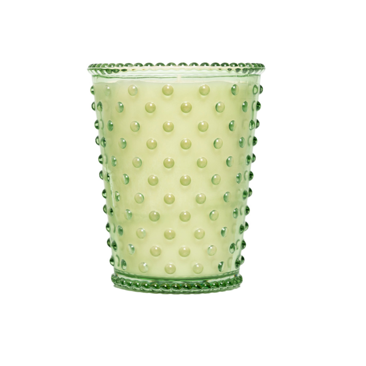 Hobnail Glass Candle 16 oz