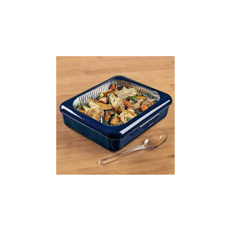 Fancy Panz 8x8 Denim Blue Pan w/Spoon