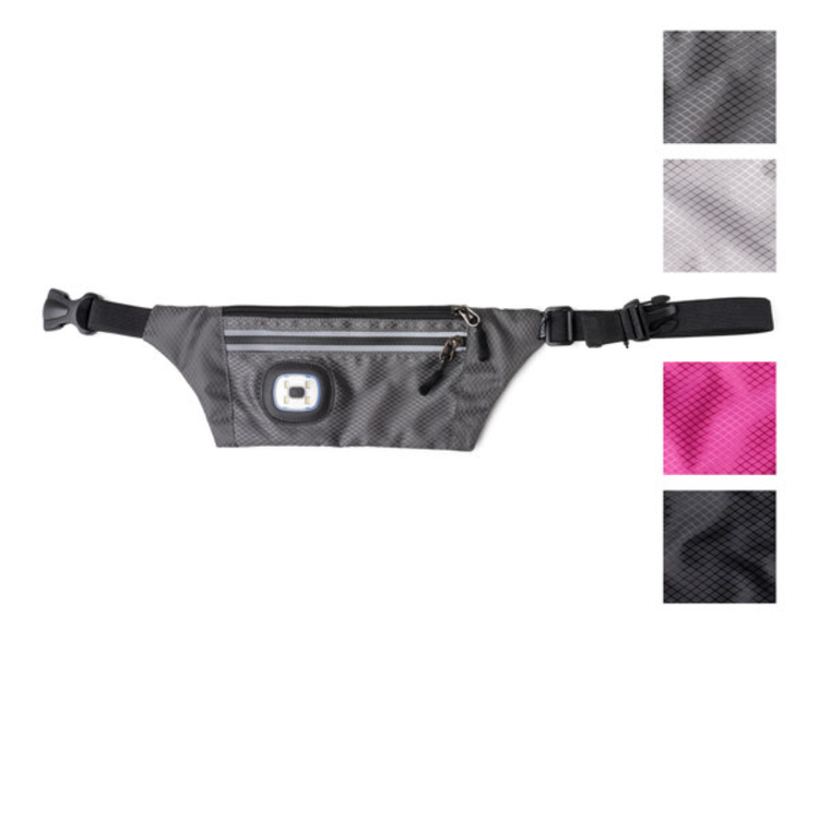 Night Scope Sling Bag with Reflective Zipper