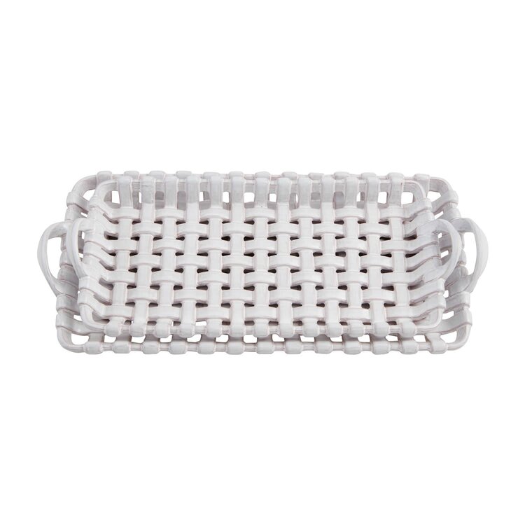 Mud Pie Nested Basket Weave Trays