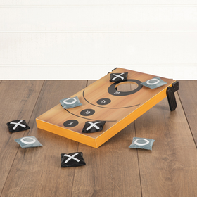 Picnic Time Mini Bean Bag Throw-Wood Grain