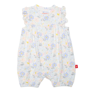 magnetic me Darby Ruffle Sleeve Romper