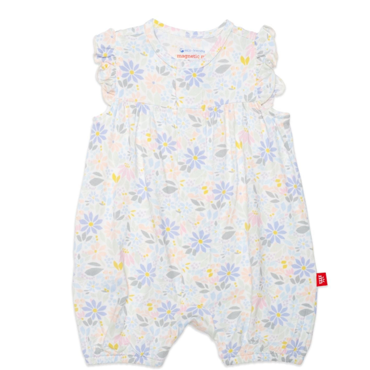 magnetic me Darby Ruffle Sleeve Romper