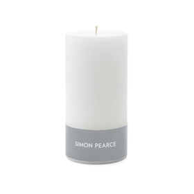Simon Pearce 3 x 6 Pillar Candle White
