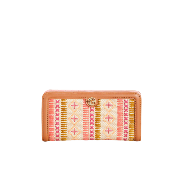 Spartina Small Snap Wallet Callawassie Pineapple