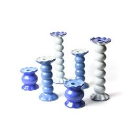 Coton Colors Ruffle Knobbed Candle Holder