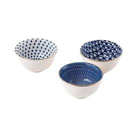 Blue Mini Bowl Porcelain