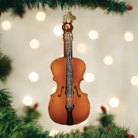 Old World Christmas Cello Glass Ornament