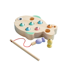 Mud Pie Wood Fishing Toy