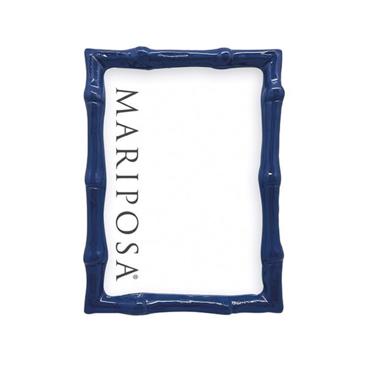 Mariposa Bamboo Blue 5x7 Frame