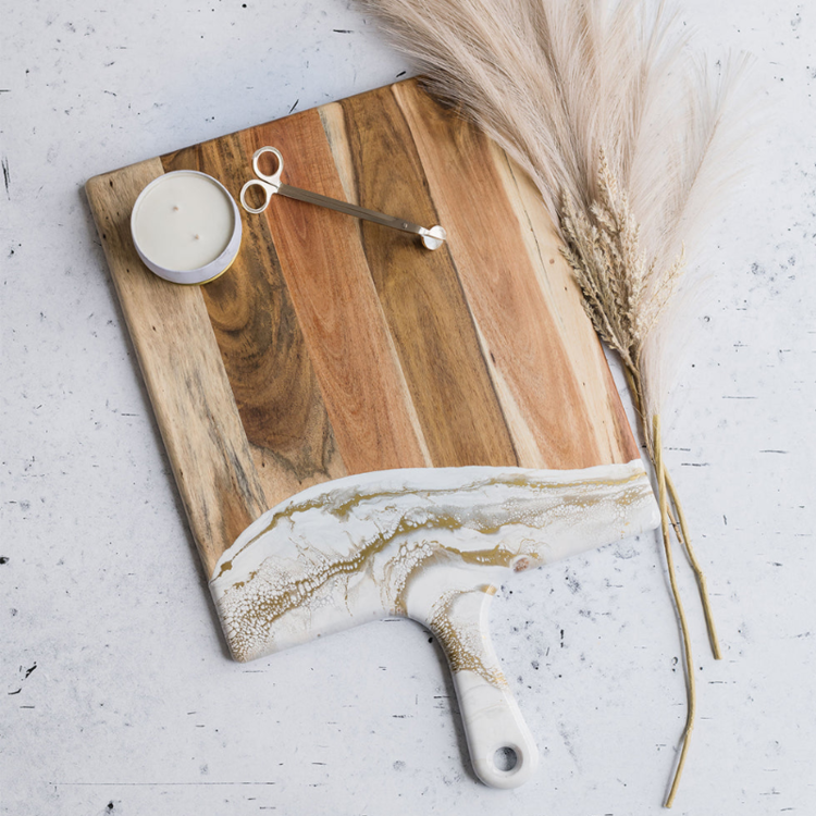 Lynn & Liana Acacia Cheese Board XL