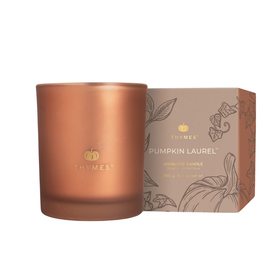 Thymes Pumpkin Laurel  Boxed Candle 6.5oz