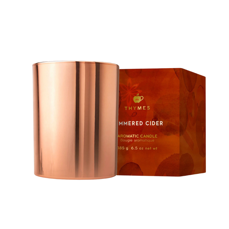 Thymes Simmered Cider Poured Candle