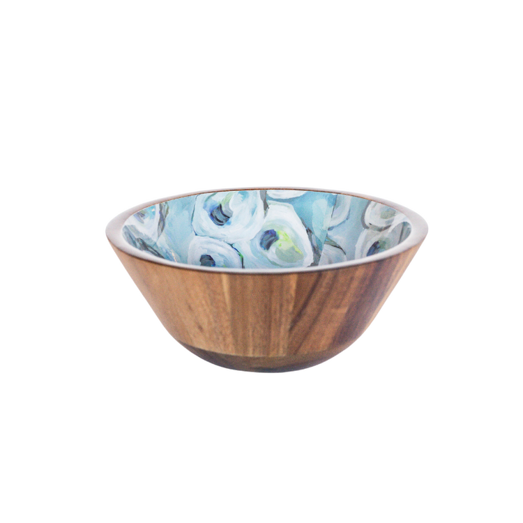 Kim Hovell Art Wooden Bowl Ebb and Flow - Medium