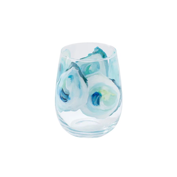 Kim Hovell Art Stemless Wine Glass
