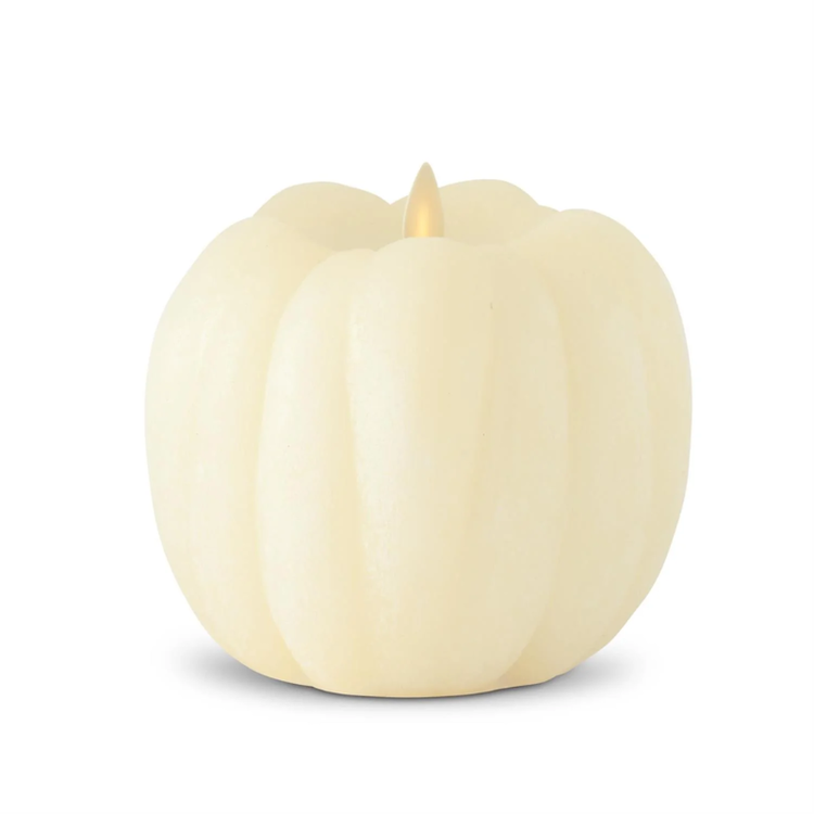 K&K Interiors Wax Pumpkin Luminary Indoor Candle