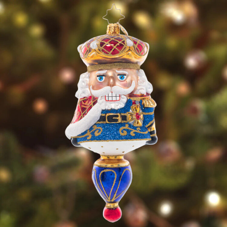 christopher radko Royal Nutcracker Ornament