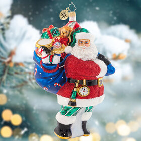 christopher radko Packed with Presents Ornament