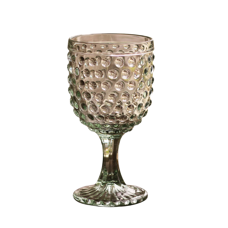 Beatriz Ball GLASS Hobnail All Purpose - Moss Green