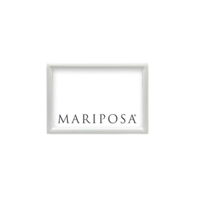 Mariposa Main Line White 4x6 Frame