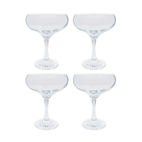 Mariposa Fine Line Clear w/ White Rim Coupe