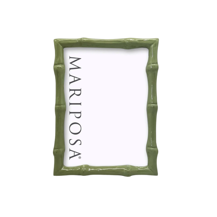 Mariposa Bamboo Green 5x7 Frame
