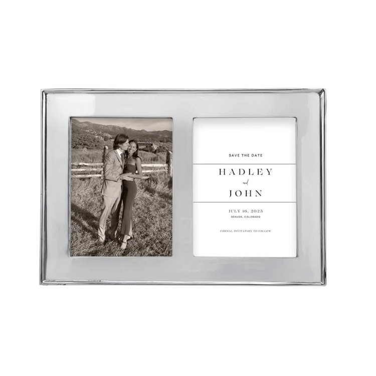 Mariposa Signature 5x7 Double Frame