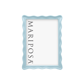 Mariposa Wavy Dusty Blue 5x7 Frame