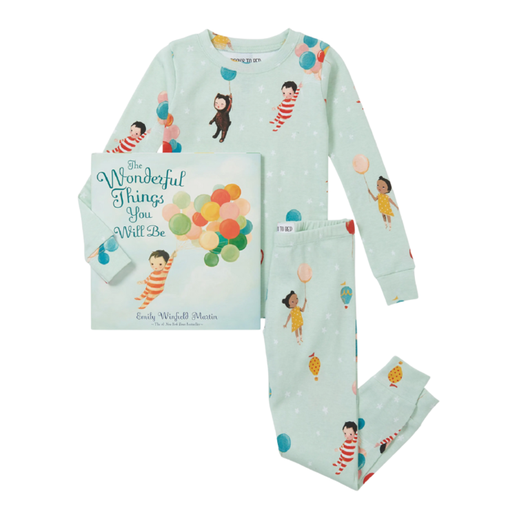 Books to Bed Pajama + Book Set