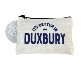 Rock Scissor Paper Small Pouch-It's Better in Duxbury Navy