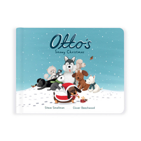 jellycat Otto's Snowy Christmas Book