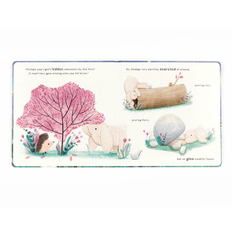jellycat Smudge Rabbit and the Falling Star Book