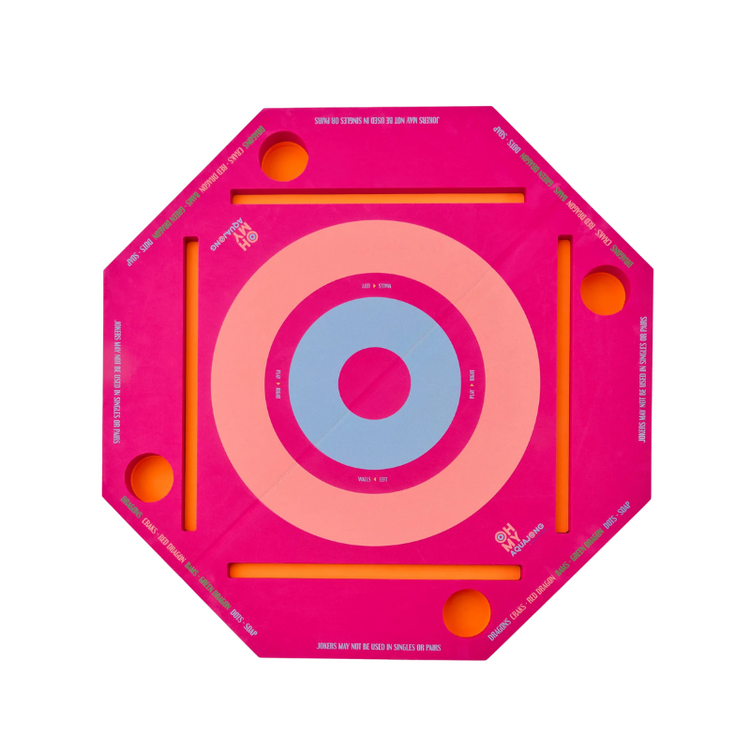 Oh My Mahjong Pink Aqua Jong Pool Mat