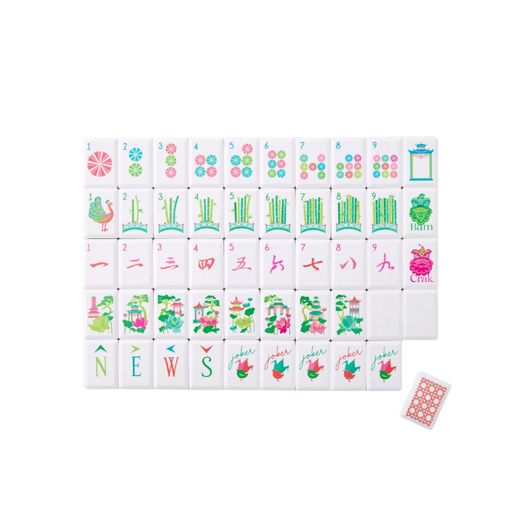 Oh My Mahjong Sunburst Debutante Title Set