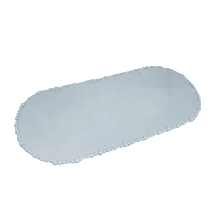 Beatriz Ball VIDA Alegria Large Blue Oval Platter