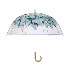 Hydrangea Clear Umbrella