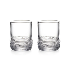 Simon Pearce Echo Lake Whiskey, set of 2 in Gift Box