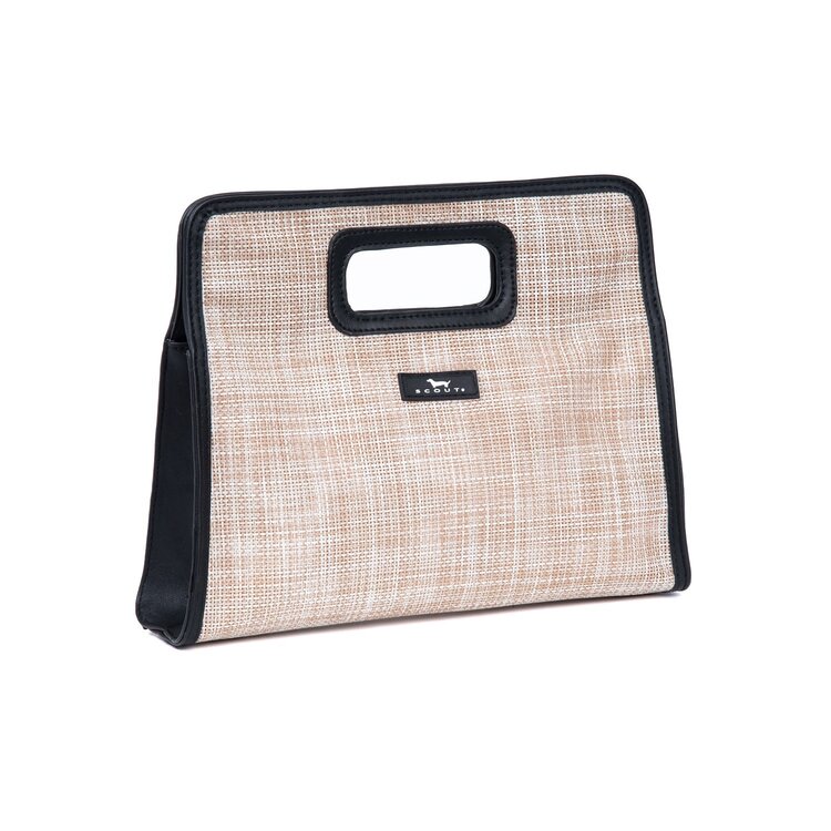 Scout by Bungalow Sunset Clutch Sand Woven