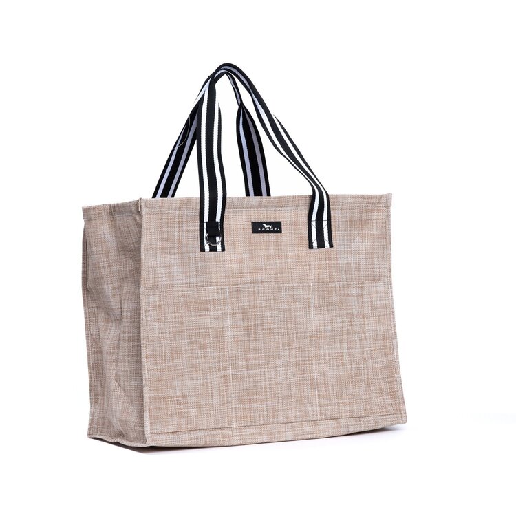 Scout by Bungalow Extended Stay Tote Sand Woven