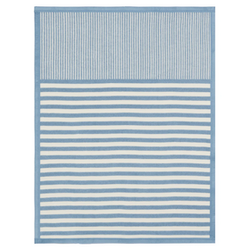 Chappy Wrap Mini Sweet Pea Stripe Mini Fog