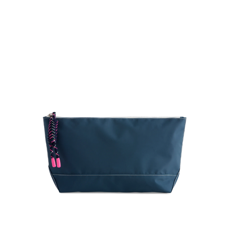 Shiraleah Port Water Res. Zip Pouch Navy
