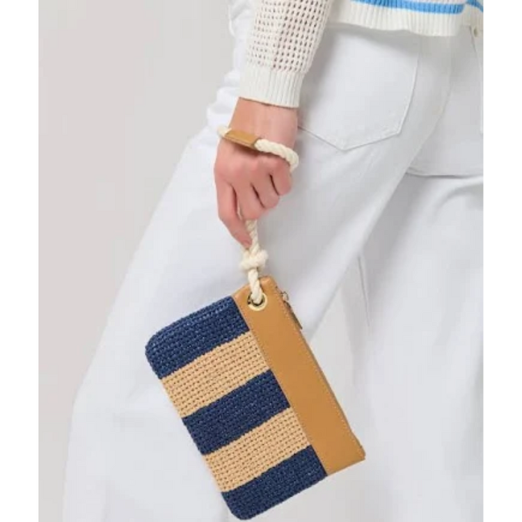 Shiraleah Rina Wristlet Navy