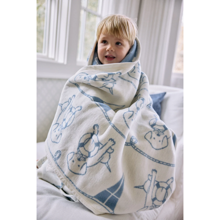 Chappy Wrap Midi Blanket Sailor Pups