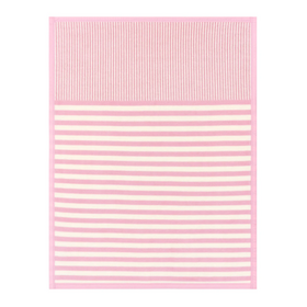 Chappy Wrap Mini Sweet Pea Stripe Mini Blush
