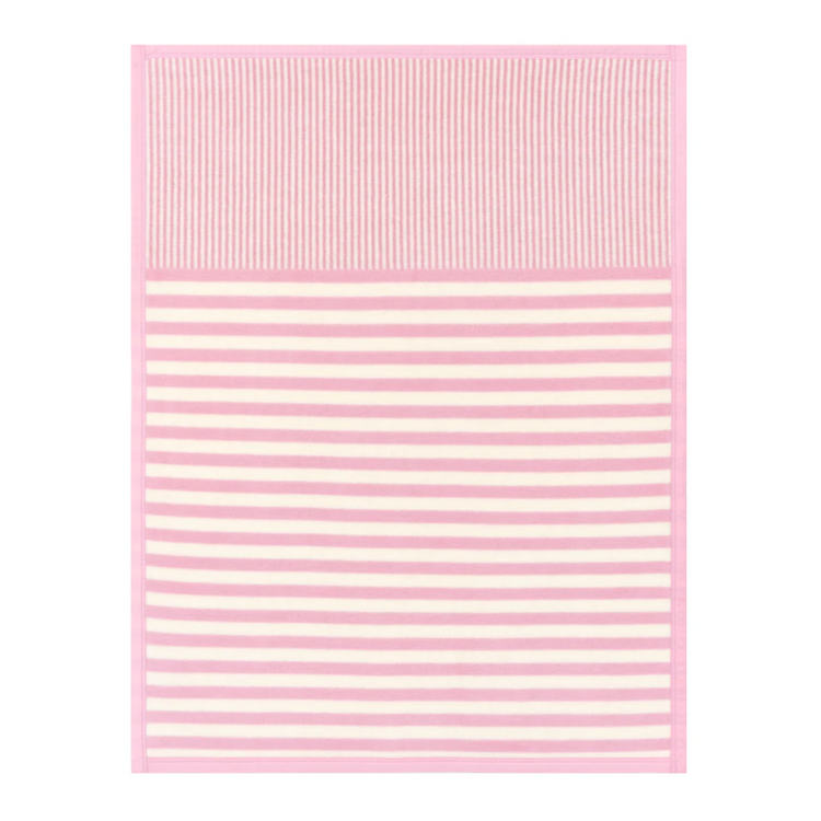 Chappy Wrap Mini Sweet Pea Stripe Mini Blush