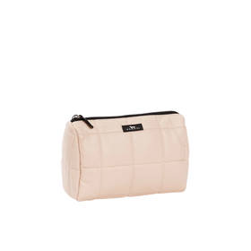 Scout by Bungalow Packin' Heat Toiletry Bag Putty Box Quilted