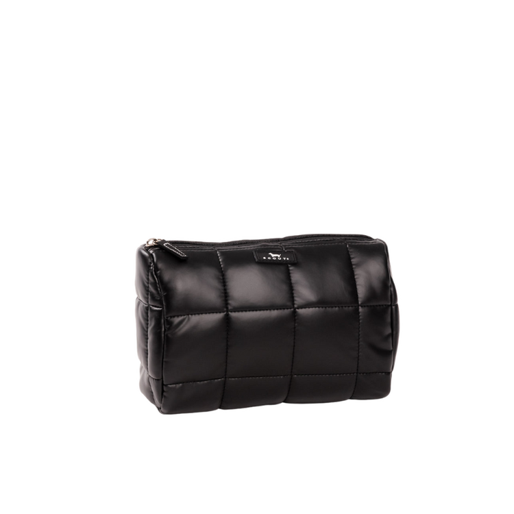 Scout by Bungalow Packin' Heat Toiletry Bag Black Box Quilted