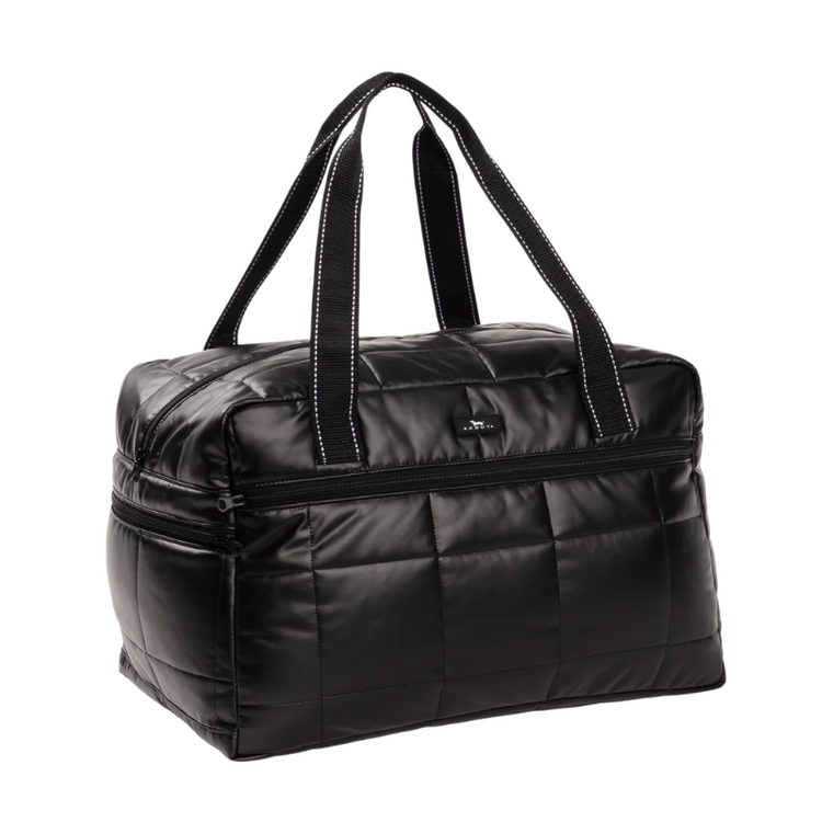 Scout by Bungalow First Class Duffle Black Box Quilted